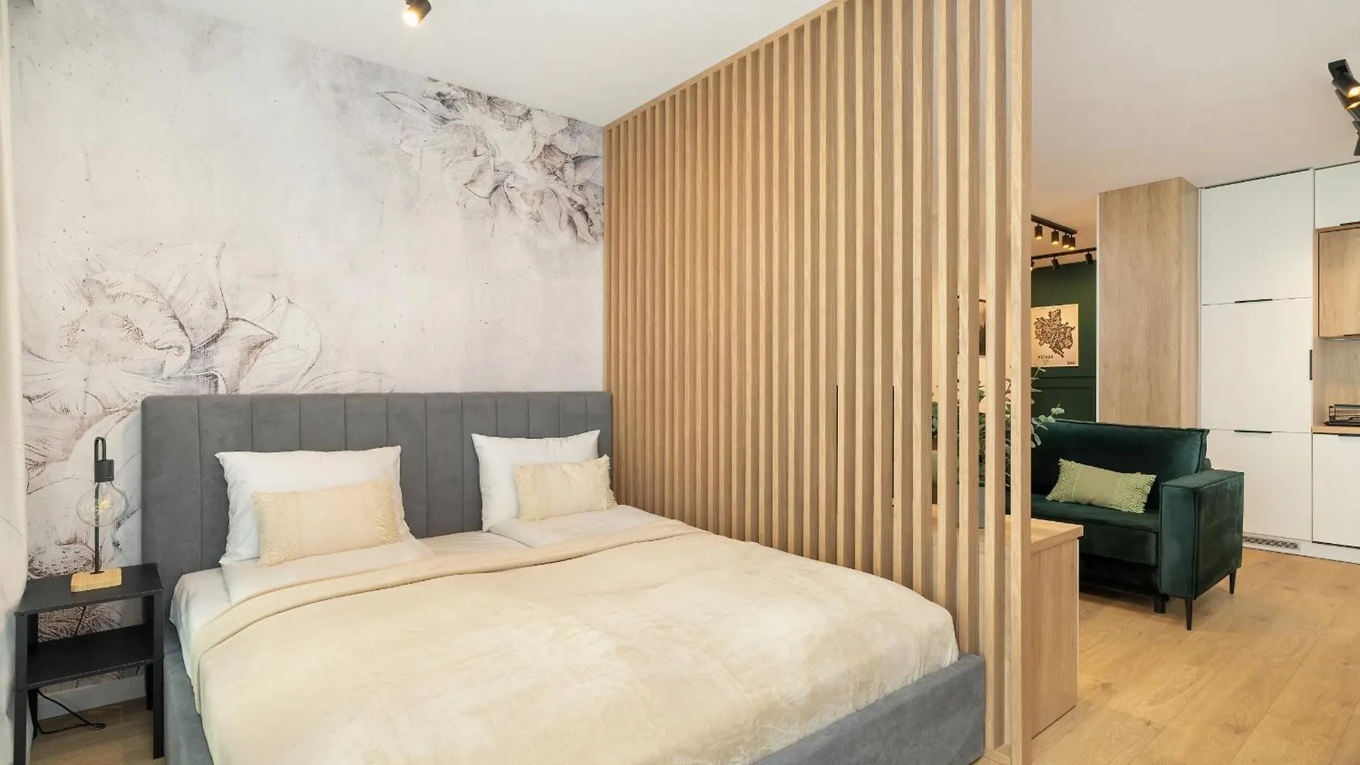Apartment Cozy Studio With Parking In Poznan By Noclegi Renters